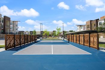 Pickleball court